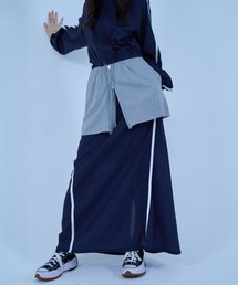 【Nora Lily】「elle」Sheer Track Skirt