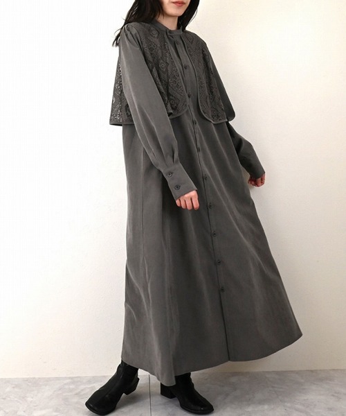 TNピーチレース切替ワンピース(ワンピース)|STYLEBLOCK(スタイルブロック)