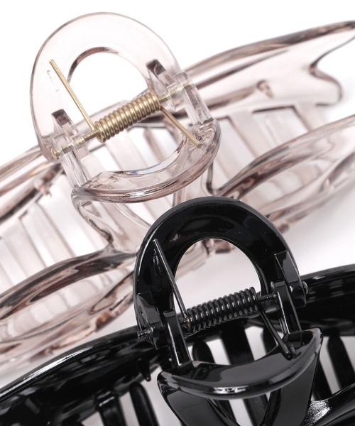 GLOBAL WORK（グローバルワーク）の「リボンバンスクリップ/AND YUA ANY/232223（バレッタ/ヘアクリップ・キッズ・ブラック/ナチュラル・FREE）」の4枚目の写真