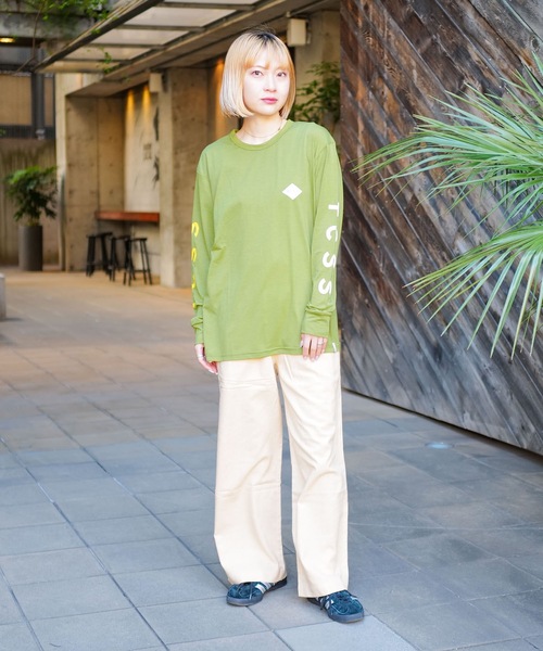 TCSS（ティーシーエスエス）の「DESIGN TEE/Critical Slide(TCSS)/クリティカルスライド(ティーシーエスエス)袖プリント長袖Tシャツ（Tシャツ/カットソー・メンズ・カーキ/ブラック/ホワイト・LARGE/MEDIUM/X-LARGE/SMALL）」の6枚目の写真