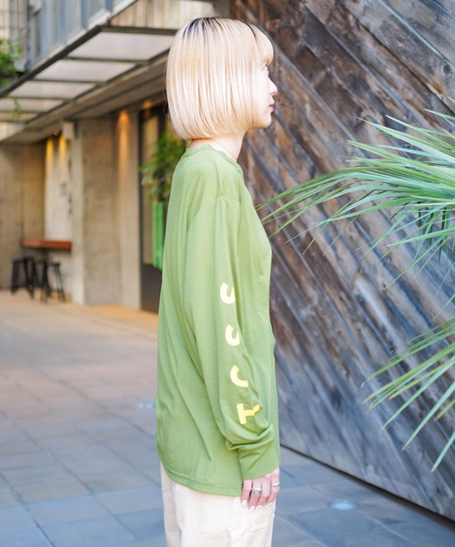 TCSS（ティーシーエスエス）の「DESIGN TEE/Critical Slide(TCSS)/クリティカルスライド(ティーシーエスエス)袖プリント長袖Tシャツ（Tシャツ/カットソー・メンズ・カーキ/ブラック/ホワイト・LARGE/MEDIUM/X-LARGE/SMALL）」の11枚目の写真