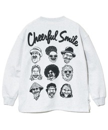 gym master/ジムマスター　10.3oz Cheerful Smile スウットビッグTee