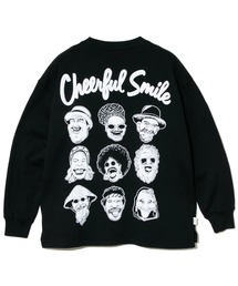 gym master/ジムマスター 10.3oz Cheerful Smile スウットビッグTee