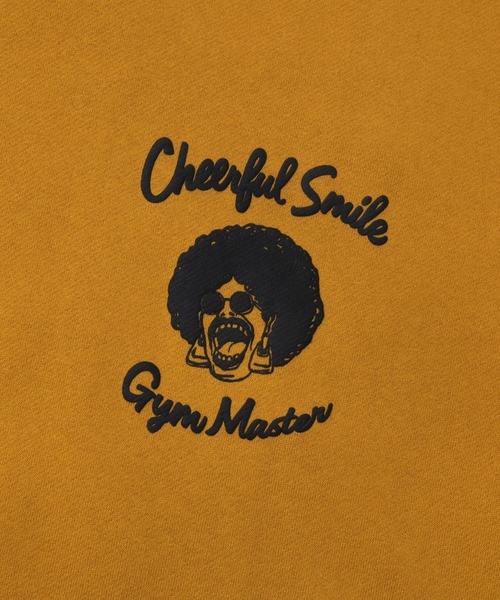 gym master(ジムマスター)の「gym master/ジムマスター 10.3oz Cheerful Smile スウットビッグTee(スウェット・メンズ・ライトグレー/マスタード/ブラック/サックスブルー・X-LARGE/LARGE/MEDIUM)」の9枚目の写真