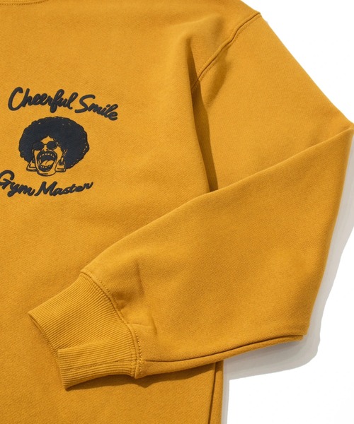 gym master(ジムマスター)の「gym master/ジムマスター 10.3oz Cheerful Smile スウットビッグTee(スウェット・メンズ・ライトグレー/マスタード/ブラック/サックスブルー・X-LARGE/LARGE/MEDIUM)」の11枚目の写真