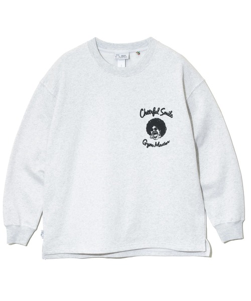 gym master(ジムマスター)の「gym master/ジムマスター 10.3oz Cheerful Smile スウットビッグTee(スウェット・メンズ・ライトグレー/マスタード/ブラック/サックスブルー・X-LARGE/LARGE/MEDIUM)」の16枚目の写真