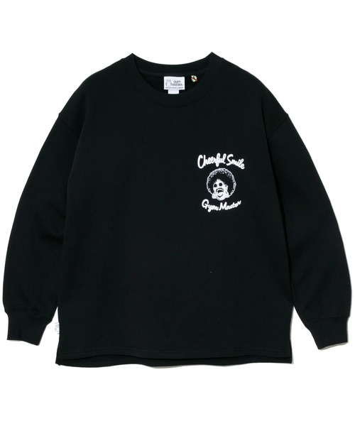 gym master(ジムマスター)の「gym master/ジムマスター 10.3oz Cheerful Smile スウットビッグTee(スウェット・メンズ・ライトグレー/マスタード/ブラック/サックスブルー・X-LARGE/LARGE/MEDIUM)」の18枚目の写真