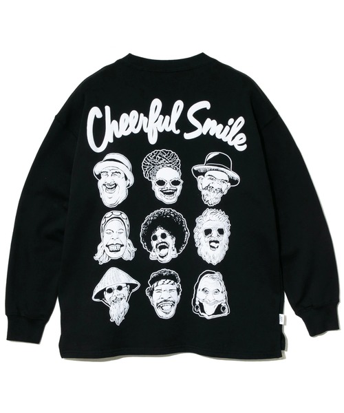 gym master(ジムマスター)の「gym master/ジムマスター 10.3oz Cheerful Smile スウットビッグTee(スウェット・メンズ・ライトグレー/マスタード/ブラック/サックスブルー・X-LARGE/LARGE/MEDIUM)」の19枚目の写真