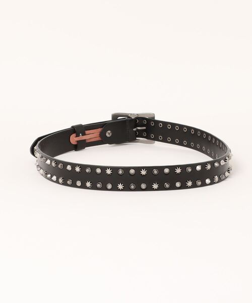 【セール】レザー- ポイントスタッズベルト（ベルト）｜NO WAY（ノーウェイ）