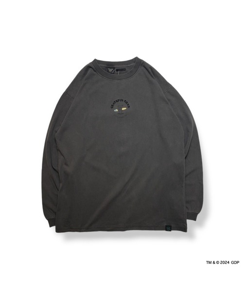 Grateful Dead(グレイトフルデッド)の「RIVER SIDE CULTURE/GRATEFULDEAD(グレイトフルデッド) 麻の葉柄ロンT (M4)(Tシャツ/カットソー・メンズ・ベージュ/チャコールグレー・MEDIUM/LARGE/X-LARGE)」の10枚目の写真