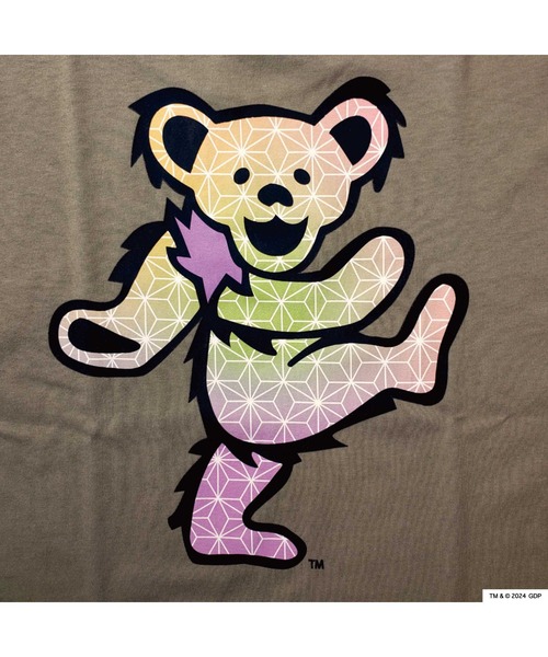 Grateful Dead(グレイトフルデッド)の「RIVER SIDE CULTURE/GRATEFULDEAD(グレイトフルデッド) 麻の葉柄ロンT (M4)(Tシャツ/カットソー・メンズ・ベージュ/チャコールグレー・MEDIUM/LARGE/X-LARGE)」の17枚目の写真