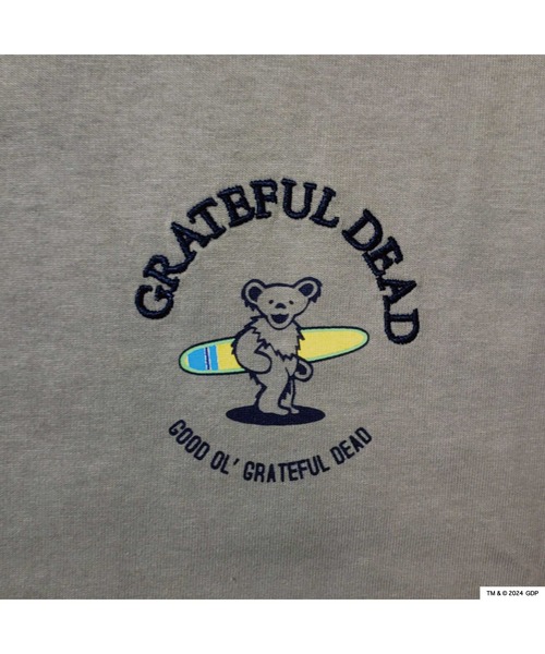 Grateful Dead(グレイトフルデッド)の「RIVER SIDE CULTURE/GRATEFULDEAD(グレイトフルデッド) 麻の葉柄ロンT (M4)(Tシャツ/カットソー・メンズ・ベージュ/チャコールグレー・MEDIUM/LARGE/X-LARGE)」の16枚目の写真