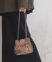 LAKOLE | スパンコール巾着ショルダーバッグ2 / 208907(ショルダーバッグ)