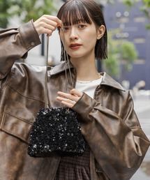 LAKOLE | スパンコール巾着ショルダーバッグ2 / 208907(ショルダーバッグ)