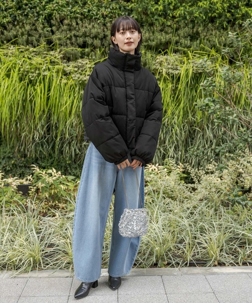 LAKOLE（ラコレ）の「スパンコール巾着ショルダーバッグ2 / 208907（ショルダーバッグ・レディース・ブラウン/その他1/ブラック・FREE）」の19枚目の写真