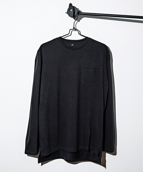 Coffee & Cigarettes（コーヒーアンドシガレッツ）の「3-10B7 天竺ポケット付ロンＴ 長袖Tシャツ ロングTシャツ（Tシャツ/カットソー・メンズ・ブラック/ホワイト/カーキ・M/L/XL）」の15枚目の写真
