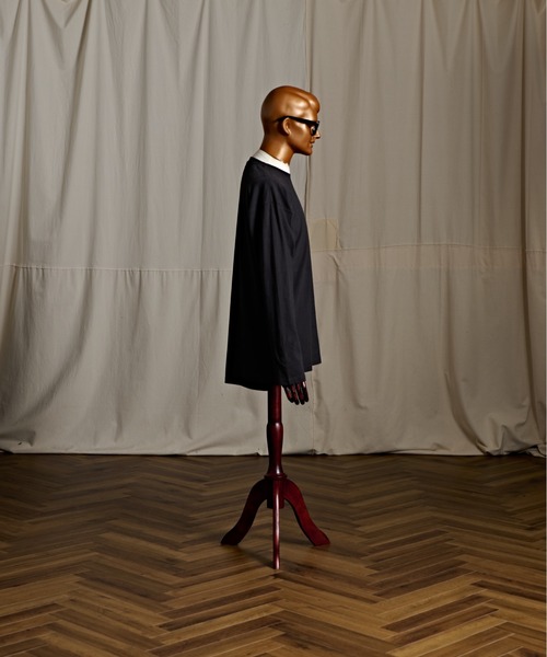 Coffee & Cigarettes（コーヒーアンドシガレッツ）の「3-10B7 天竺ポケット付ロンＴ 長袖Tシャツ ロングTシャツ（Tシャツ/カットソー・メンズ・ブラック/ホワイト/カーキ・M/L/XL）」の4枚目の写真