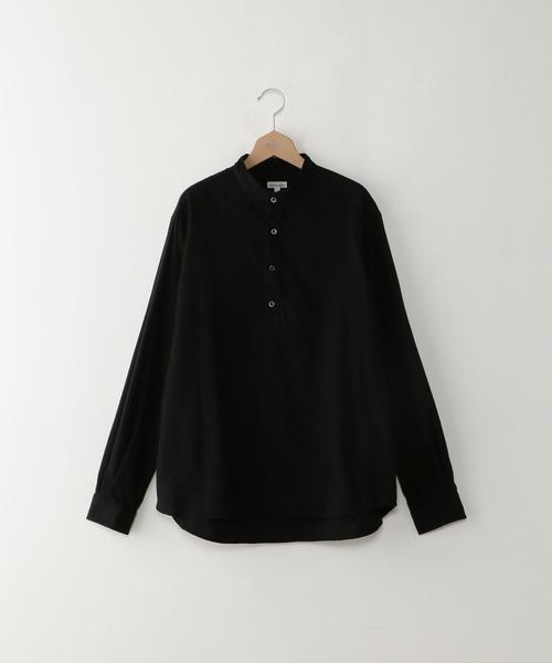Steven Alan(スティーブンアラン)の「<Steven Alan> NEL P/OVER BAND SHT/シャツ(シャツ/ブラウス・メンズ・ブラック/ダークグリーン・SMALL/MEDIUM/LARGE/X-LARGE)」の1枚目の写真