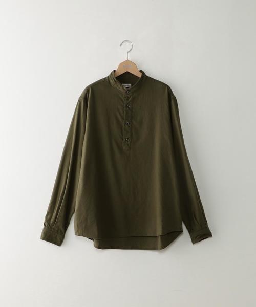 Steven Alan(スティーブンアラン)の「<Steven Alan> NEL P/OVER BAND SHT/シャツ(シャツ/ブラウス・メンズ・ブラック/ダークグリーン・SMALL/MEDIUM/LARGE/X-LARGE)」の2枚目の写真