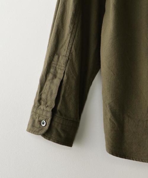 Steven Alan(スティーブンアラン)の「<Steven Alan> NEL P/OVER BAND SHT/シャツ(シャツ/ブラウス・メンズ・ブラック/ダークグリーン・SMALL/MEDIUM/LARGE/X-LARGE)」の5枚目の写真