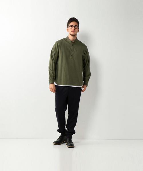 Steven Alan(スティーブンアラン)の「<Steven Alan> NEL P/OVER BAND SHT/シャツ(シャツ/ブラウス・メンズ・ブラック/ダークグリーン・SMALL/MEDIUM/LARGE/X-LARGE)」の10枚目の写真