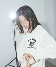 【Paris Saint-Germain / パリ・サン＝ジェルマン】JP COLLEGE LOGO CREW SWEAT