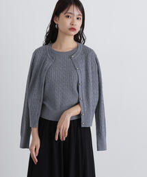 N.（N. Natural Beauty Basic） | ◆ミニケーブルアンサンブル(アンサンブル)