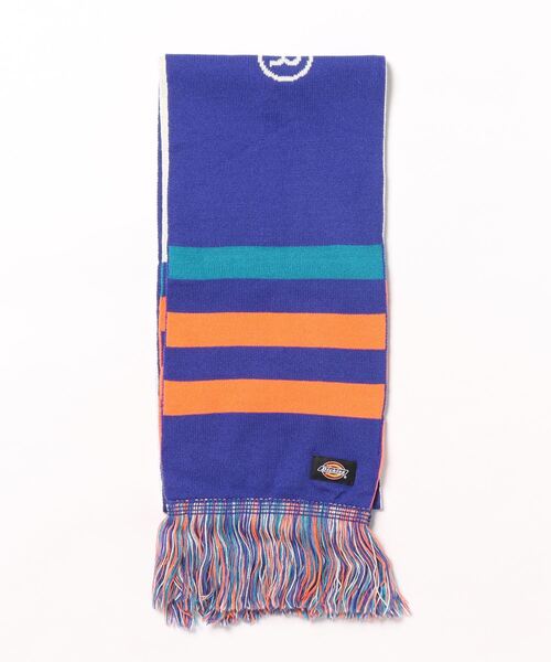Dickies（ディッキーズ）の「【DICKIES/ディッキーズ】ジャカード3ラインロゴマフラー（マフラー・メンズ・ブルー/ブラック/ブラウン・FREE）」の15枚目の写真