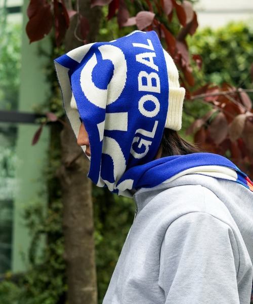 Dickies（ディッキーズ）の「【DICKIES/ディッキーズ】ジャカード3ラインロゴマフラー（マフラー・メンズ・ブルー/ブラック/ブラウン・FREE）」の10枚目の写真