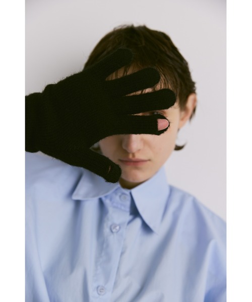 フィンガーホールルーズロンググローブ（手袋）｜un/neu（アンノイ）の