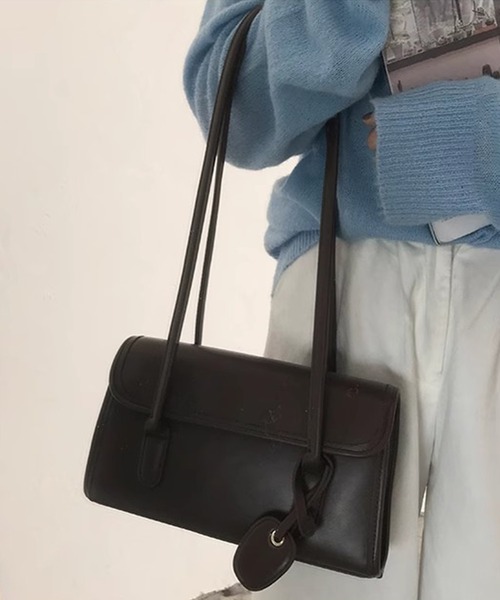 Dita Muaj.（ディータムアージュ）の「スクエアフラップハンドバッグ（ハンドバッグ・レディース・ブラウン/キャメル/ブラック・FREE）」の11枚目の写真