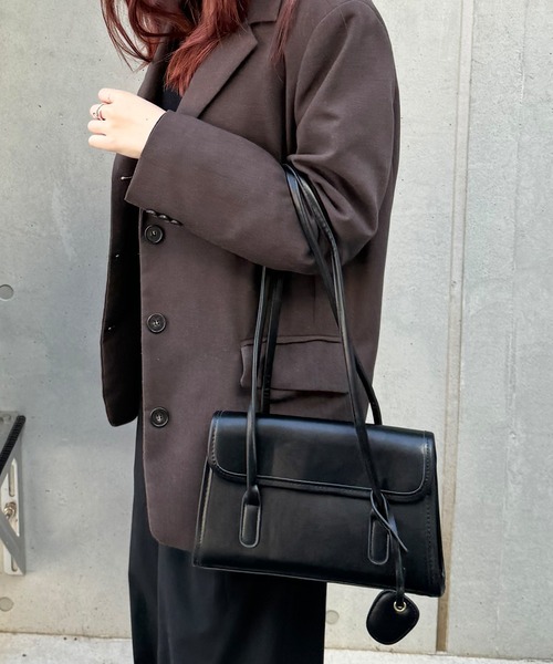 Dita Muaj.（ディータムアージュ）の「スクエアフラップハンドバッグ（ハンドバッグ・レディース・ブラウン/キャメル/ブラック・FREE）」の18枚目の写真