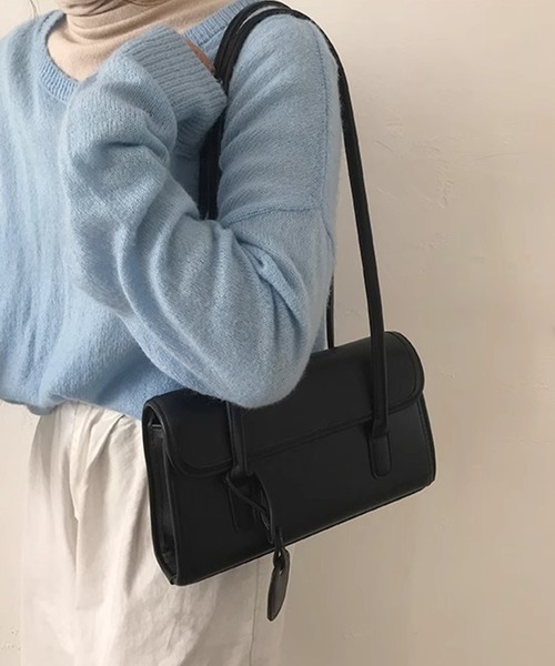 Dita Muaj.（ディータムアージュ）の「スクエアフラップハンドバッグ（ハンドバッグ・レディース・ブラウン/キャメル/ブラック・FREE）」の17枚目の写真