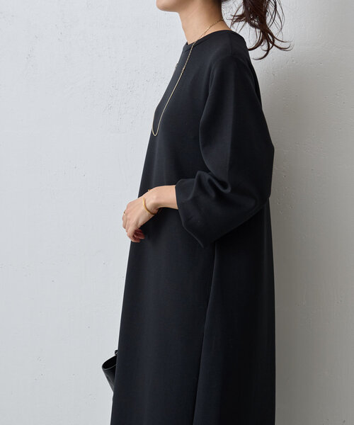 BEARDSLEY（ビアズリー）の「スソプリーツワンピ（ワンピース・レディース・ブラック・FREE）」の7枚目の写真