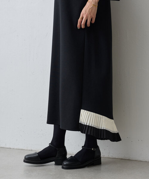 BEARDSLEY（ビアズリー）の「スソプリーツワンピ（ワンピース・レディース・ブラック・FREE）」の10枚目の写真