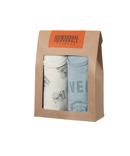 【セール】/UNIVERSAL OVERALL/Baby Gift Set（半袖2P）（その他ベビー用品）｜UNIVERSAL OVERALL（ユニバーサルオーバーオール）