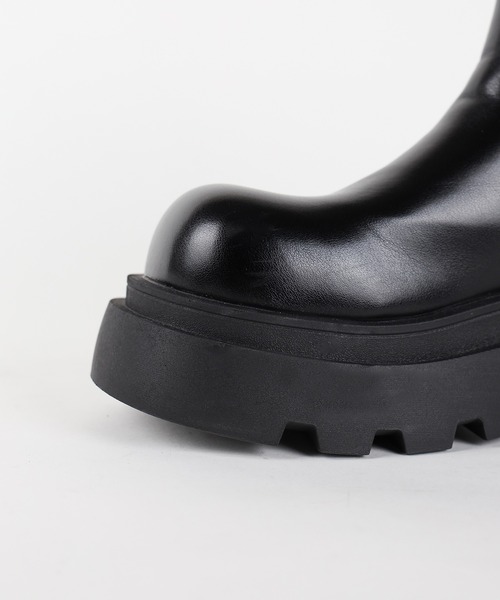 【セール】※※トラックソールサイドゴアショートブーツ／ track sole side gore short boots（ブーツ）｜me+em select（ミームセレクト）