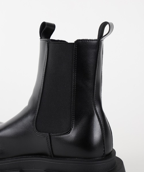 【セール】※※トラックソールサイドゴアショートブーツ／ track sole side gore short boots（ブーツ）｜me+em select（ミームセレクト）