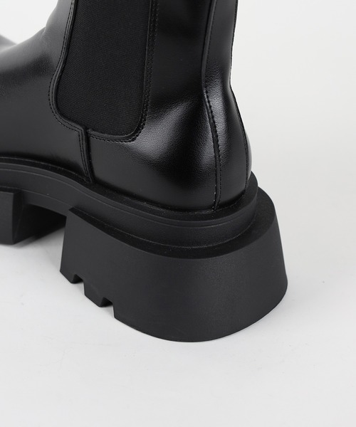 【セール】※※トラックソールサイドゴアショートブーツ／ track sole side gore short boots（ブーツ）｜me+em select（ミームセレクト）