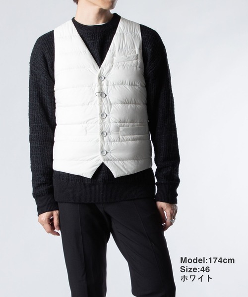 HERNO DOWN VEST ヘルノ ダウンベスト（ダウンベスト）｜HERNO（ヘルノ
