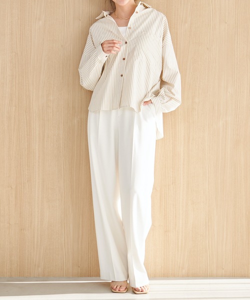 m　様　オーダーページ マルチストライプオーバーシャツ Emma Taylor│STYLEDOOR