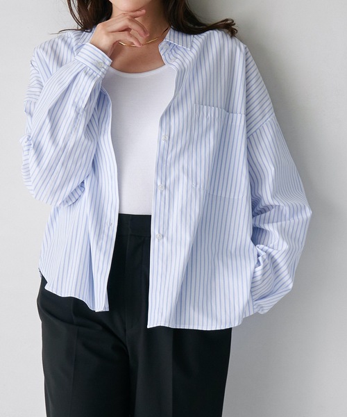 m　様　オーダーページ マルチストライプオーバーシャツ Emma Taylor│STYLEDOOR