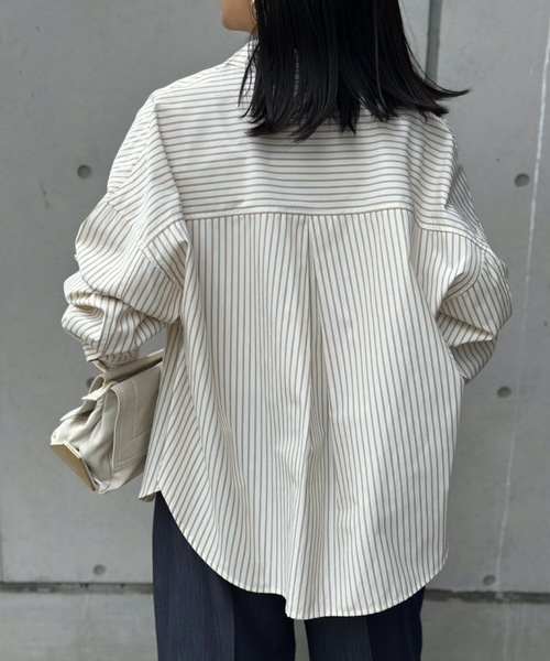 m　様　オーダーページ マルチストライプオーバーシャツ Emma Taylor│STYLEDOOR