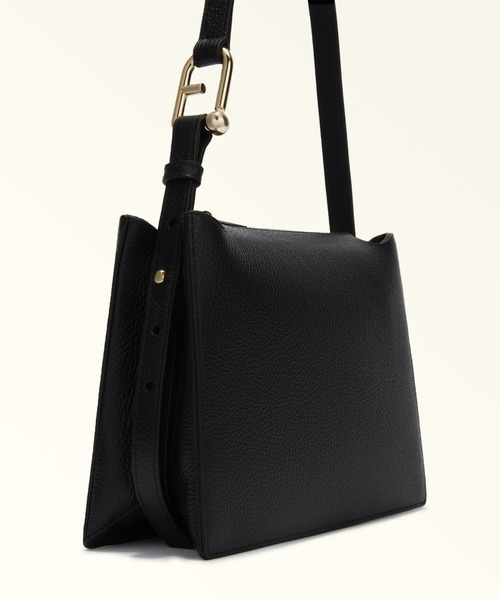 FURLA（フルラ）の「フルラ ヌヴォラ クロスボディバッグ S（ショルダーバッグ・レディース・ライトオリーブ/ダークグレー/ブラック/ライトブルー/コーラル/ライトホワイト/フューシャピンク/グレイッシュブルー/グレイッシュベージュ・ONE SIZE）」の17枚目の写真