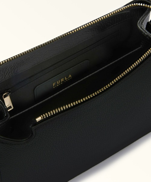 FURLA（フルラ）の「フルラ ヌヴォラ クロスボディバッグ S（ショルダーバッグ・レディース・ライトオリーブ/ダークグレー/ブラック/ライトブルー/コーラル/ライトホワイト/フューシャピンク/グレイッシュブルー/グレイッシュベージュ・ONE SIZE）」の18枚目の写真
