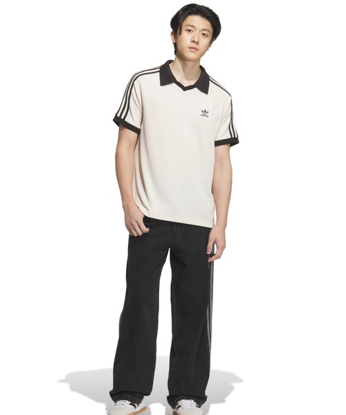 adidas WAFFLE SHORT SLEEVE POLO / アディダス ワッフル ショート