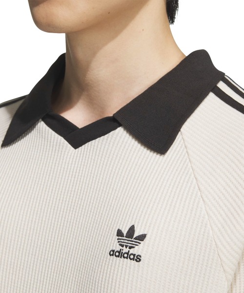 adidas WAFFLE SHORT SLEEVE POLO / アディダス ワッフル ショート