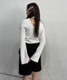 hugi（ハギ）の「RIBBON LEOTARD/リボンレオタード（その他トップス）」