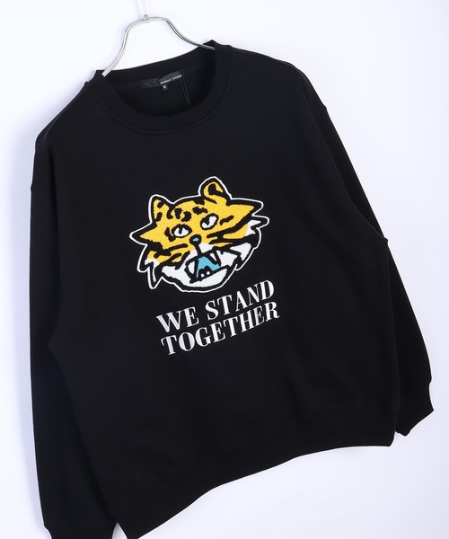 WESTSEA（ウエストシー）の「裏起毛 虎(タイガー) サガラ刺繍