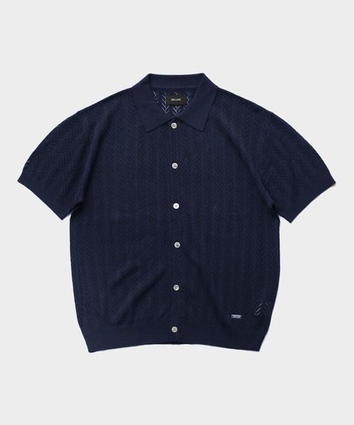 DELUXE | デラックス | LEAF | ニットシャツ セール】LEAF（シャツ/ブラウス）｜DELUXE（デラックス）の